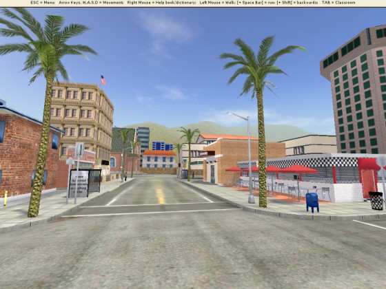 California Beach Town
