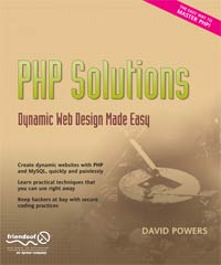 PHP Solutions: Dynamic Web Design Made Easy